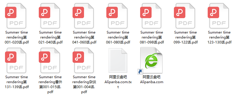 夏日重现Summer time rendering漫画完结电子版PDF下载 漫画 第3张